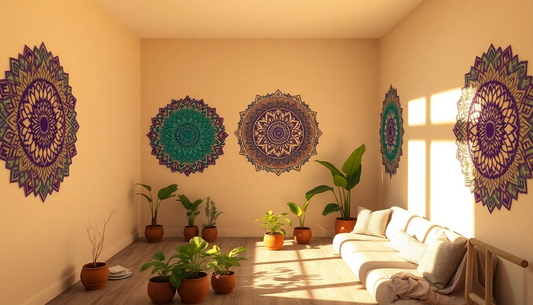 Elevate Your Space: Infusing Spiritual Serenity with Mandala Designs
